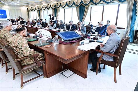 Prime Minister Muhammad Shehbaz Sharif Chairs The 2nd Meeting Of Apex Committee Of Sifc