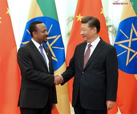 Xi Meets Ethiopian Prime Minister China Org Cn