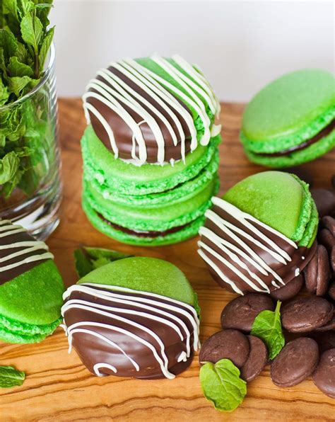 Chocolate Mint Macarons Video Tatyanas Everyday Food