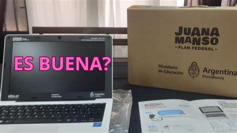 NETBOOK Del GOBIERNO JUANA MANSO 2023 ES BUENA O NO