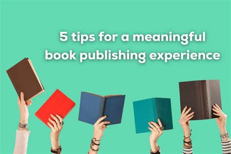 5 Tips for a Good Book Publishing Experience | Atmosphere Press