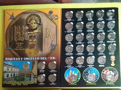 Monedas Peruanas Coleccion Riquezas Y Orgullo Del Peru Mercado Libre