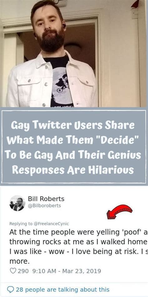 Gay Twitter Users Share What Made Them Decide To Be Gay And Their Genius Responses Are Hilarious