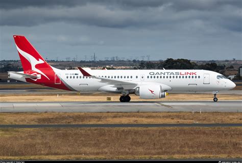 VH X4B QantasLink Airbus A220 300 BD 500 1A11 Photo By Timmy Tam ID