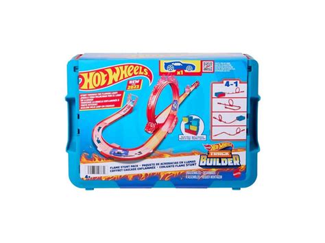 K B Hot Wheels Track Builder Flame Stunt Pack Hos Superhelten Leget J