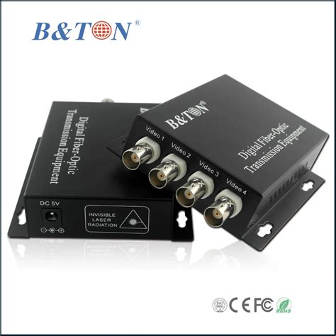 4 Channel Bnc To Fiber Media Converter Buy Bnc To Fiber Media