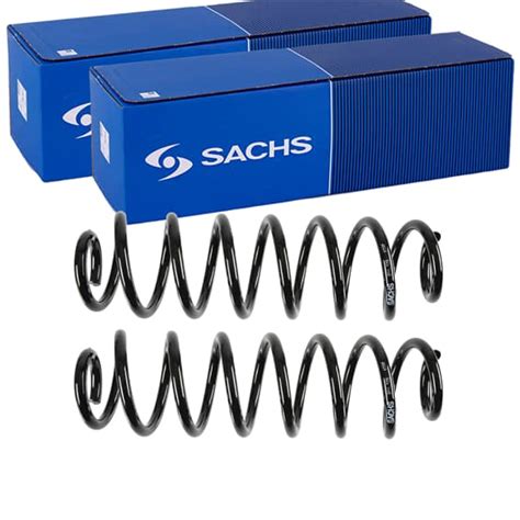 X Sachs Fahrwerksfedern Hinten Passend F R Skoda Yeti Vw Golf Links Rechts