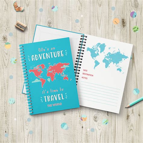 Bucket List Journal Journal T Travel Bucket List Adventure Ts