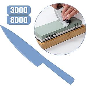 SATC Sharpening Stones For Kitchen Knives 400 1000 3000 8000 Grit