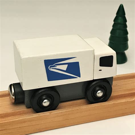 Wooden Toy Vehicle USPS Truck / Delivery Mail Truck | Etsy