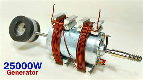 How To Make Ac 220V Free Energy Generator Use 775 Dc Motor And Copper