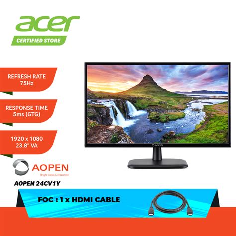 Acer Aopen 24CV1Y Monitor Lazada