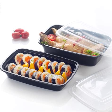 5pcs10pcs Set American Style Disposable Food Storage Containers Lunch