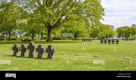 La Cambe German War Cemetery In Normandy France May 07 2016 Stock