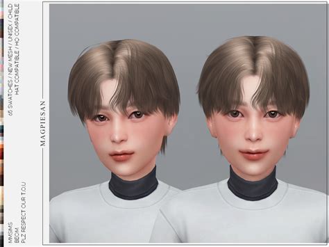 The Sims Resource - Beom Hair for Child