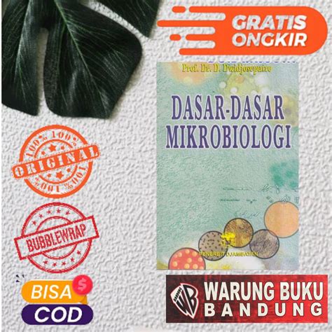 Jual Buku Dasar Dasar Mikrobiologi Prof Dr D Dwidjoseputro Shopee