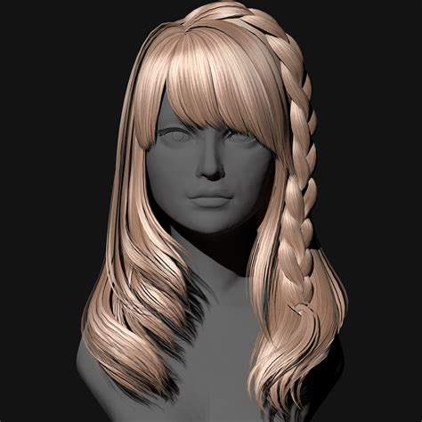 Ssalon Female Hairstyle B The Sims Create A Sim Curseforge