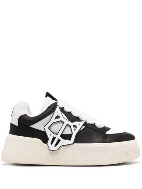 NAKED WOLFE Kosa Leather Sneakers Farfetch