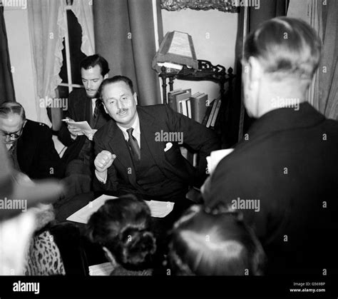 Sir Oswald Mosley The Leader Of The British Union Of Fascists At A