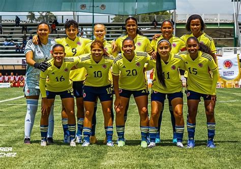 Selección Colombia Femenina Sub 17 venció a Canadá en amistoso