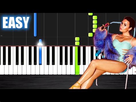 Demi Lovato Cool For The Summer Easy Piano Tutorial By Plutax Synthesia Chords Chordify