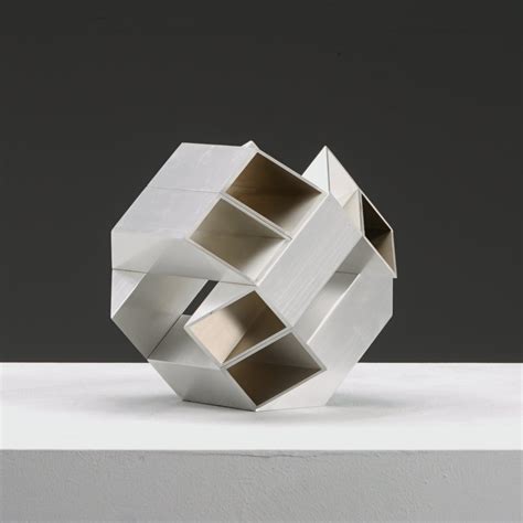 Geometric Abstract Sculpture by Margot Zanstra, 1970s | #275138