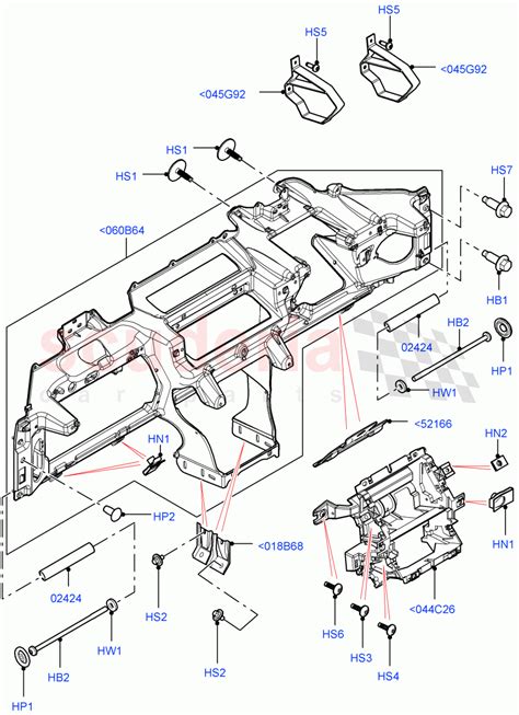 Instrument Panel Upper Internal Components Halewood Uk Parts