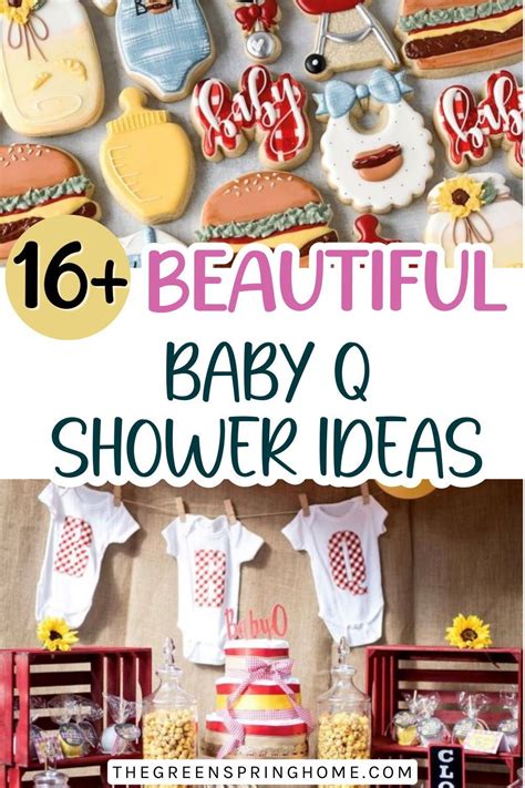 Beautiful Baby Q Shower Ideas The Greenspring Home In Baby