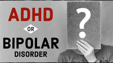 The Differences Between Adhd And Bipolar Disorder Youtube