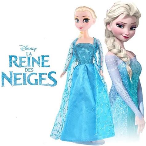 Poup E La Reine Des Neiges Elsa Cdiscount Jeux Jouets