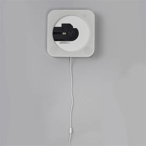 muji wall mounted cd player designed  naoto fukasawa