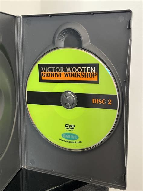 Victor Wooten Groove Workshop 2 Dvd Set Bass Guitar Instructional