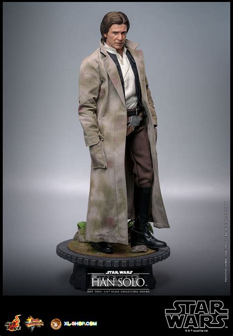 Hot Toys MMS740 Star Wars Return Of The Jedi 1 6th Scale Han Solo Collectible Figure