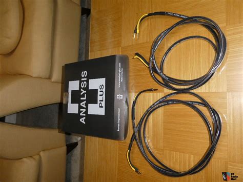 Analysis Plus Oval 12 Speaker Cables Bananas Photo 2922447 US Audio