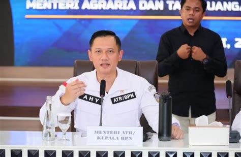 AHY Bidik 82 Kasus Mafia Tanah Potensi Kerugian Capai Rp1 7 Triliun