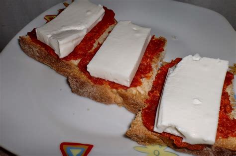 336 Receta PAN CON SOBRASADA Y QUESO MAYTE EN LA COCINA