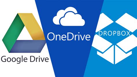 Vista Educativa Almacenamiento En La Nube Google Drive Vs Dropbox Vs