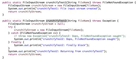 Java Exception Is Never Thrown In The Method At Mason Evie Blog