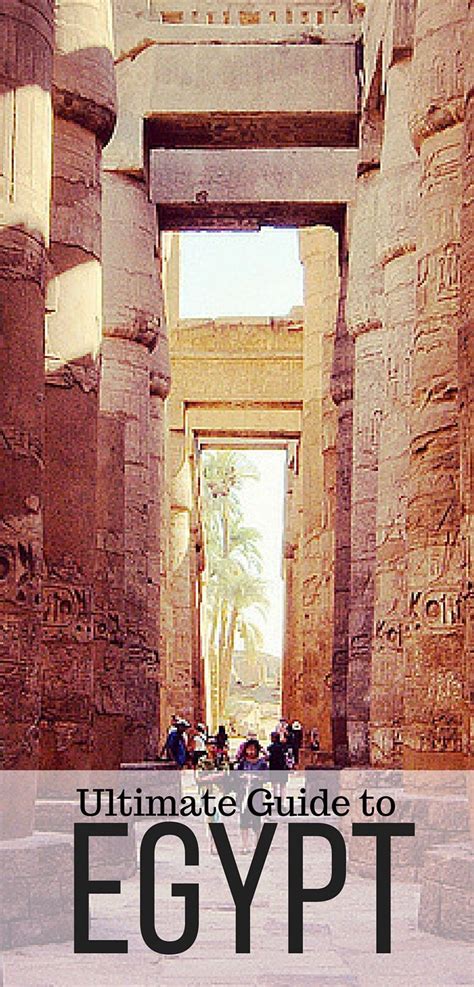 The Ultimate Guide To Egypt With Text Overlay