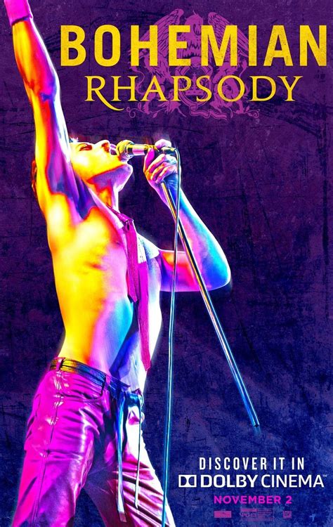 Bohemian Rhapsody Dolby Cinema Bohemian Rhapsody Movie Posters