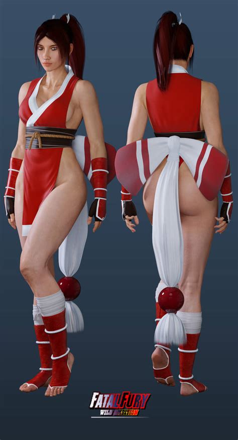 Mai Shiranui Fatal Fury Wild Ambition By Zabzarock On Deviantart