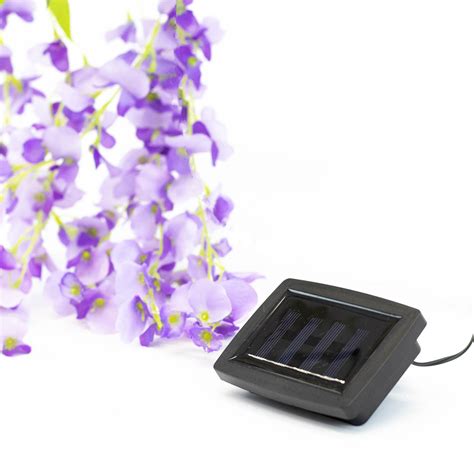 Solar Wisteria Flower Lights Solar Lanterns And Hanging Lights Solar