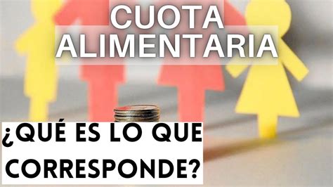 CUOTA ALIMENTARIA Lo que CORRESPONDE según la LEY ARGENTINA