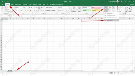 Pengenalan Worksheet Dan Workbook Di Ms Excel