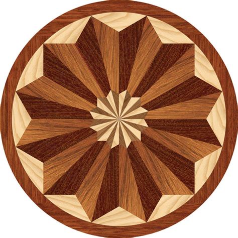 Wood Floor Medallions Hardwood Floor Inlay By Oshkosh Designs