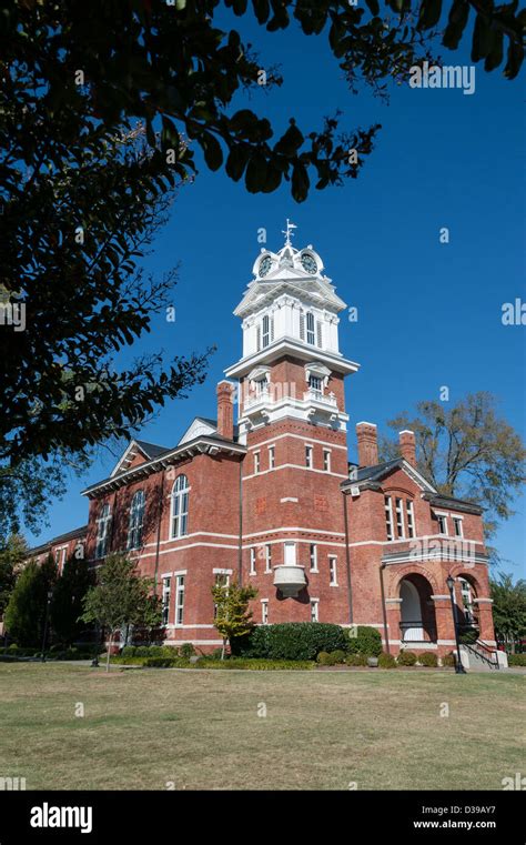 Historic Downtown Lawrenceville Georgia Hi Res Stock Photography And