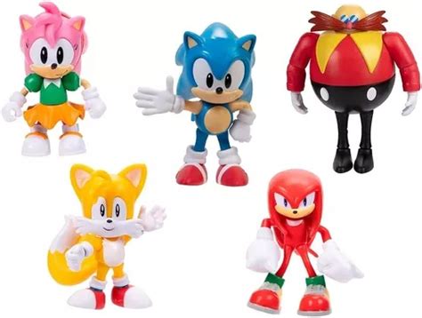 Boneco Sonic The Hedgehodg Pack C Personagens Candide Parcelamento