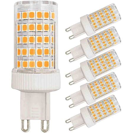 LEDGLE 10W G9 LED Light Bulbs100W Equivalent Halogen Bulbs 3000K Warm