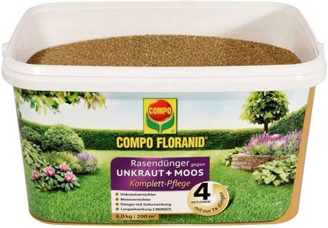 COMPO Floranid Gegen Unkraut Moos 4in1 9 Kg Ab 57 73 Juli 2024