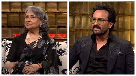 Koffee With Karan Sharmila Tagore Reveals Unheard Story About Saif